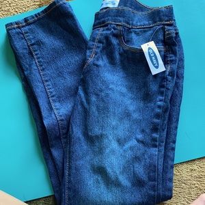 NWT Skinny Built-In Tough Pull-On Jeans g10-12